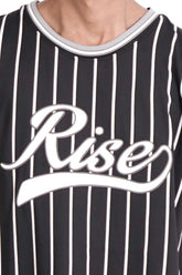 Men's Baseball Jersey (Black)